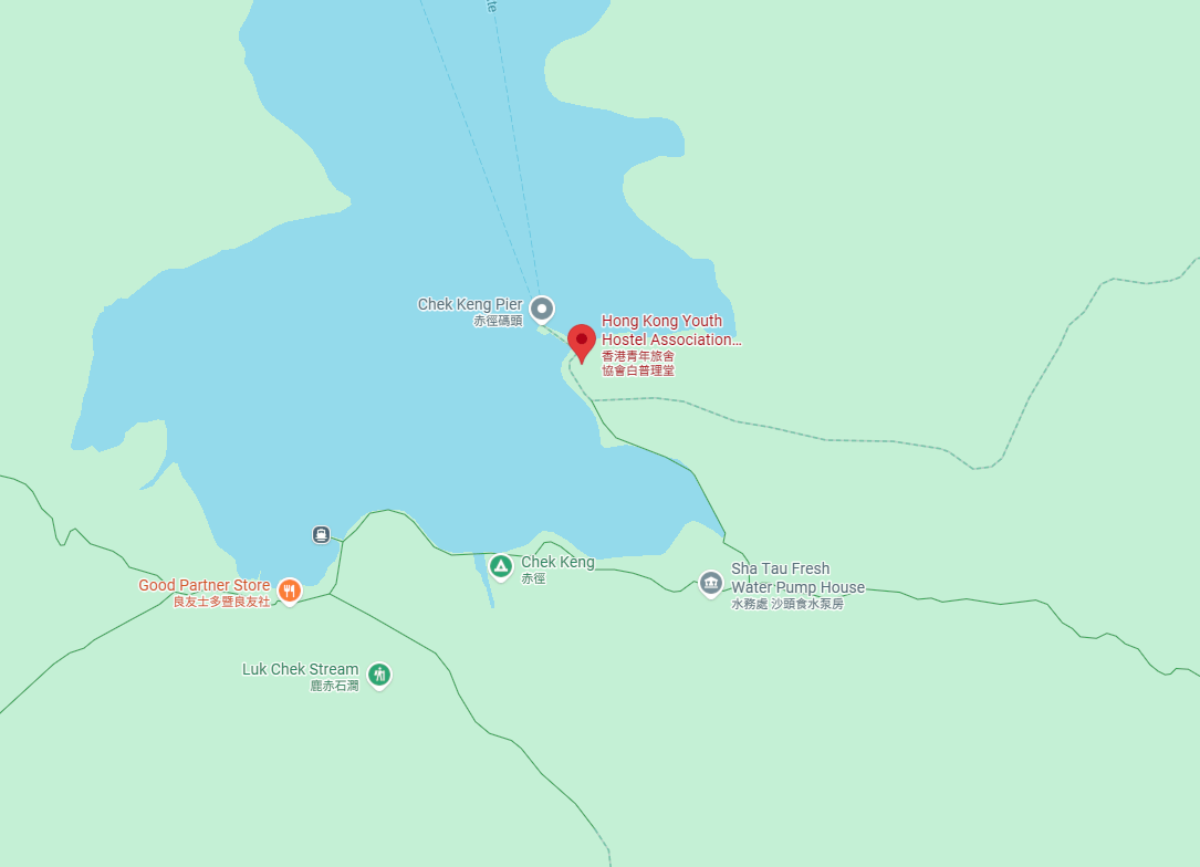 YHA Map